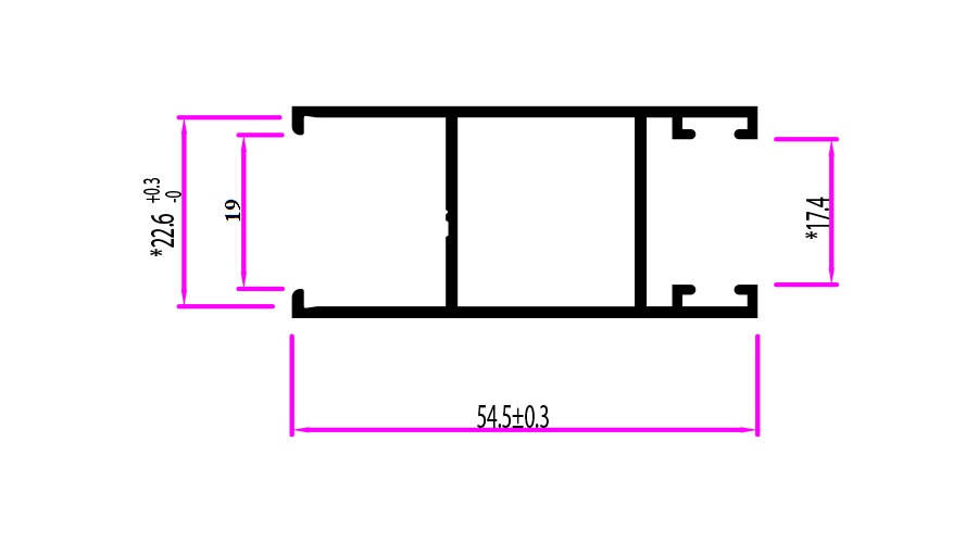 כנף צד לזיגוג בידודית 7000 א- 6 מ' – תמונה 2