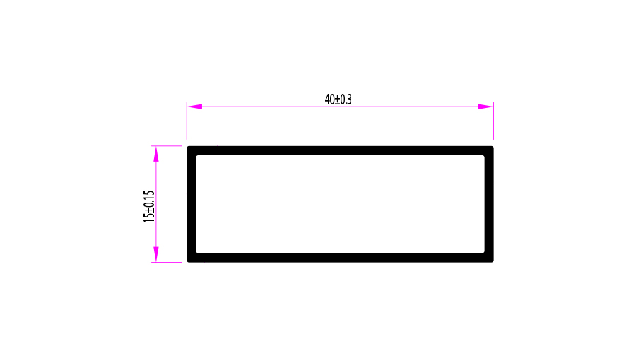 מלבן 40X15X1.2 א- 6 מ' - الصورة 2