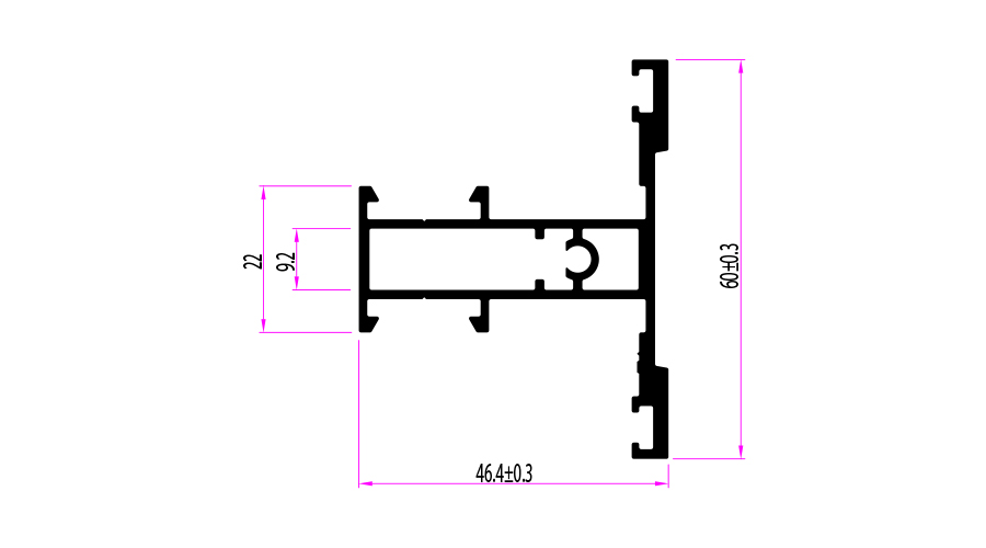 חציץ רחב 4300 (60 ממ) א- 6 מ' – תמונה 2