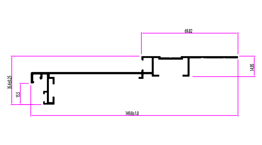ארגז מונובלוק 80 ממ א- 6 מ' – תמונה 2