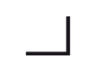 זווית שוות שוקיים 12X12X1.4 א- 6 מ'