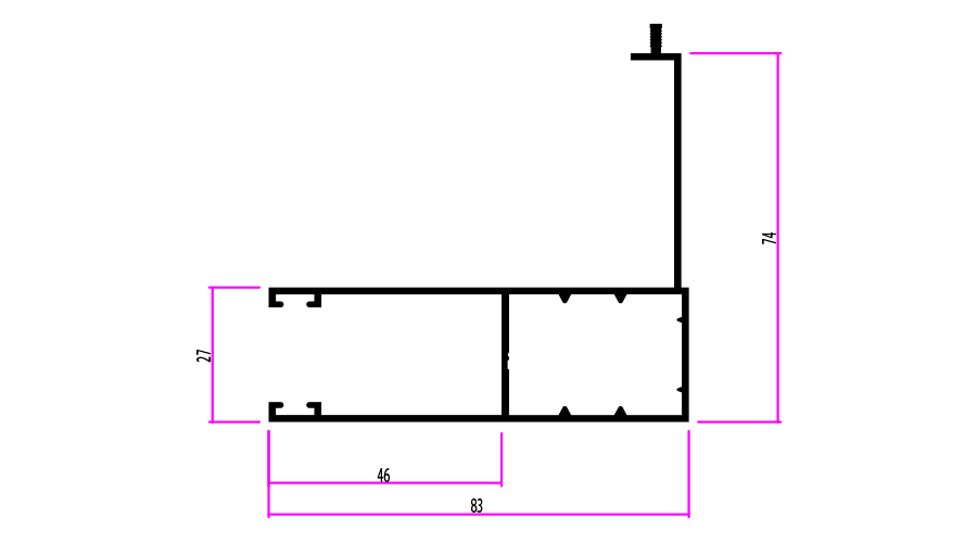 מסילת תריס שלב רגיל 73 א-6 מ' – תמונה 2